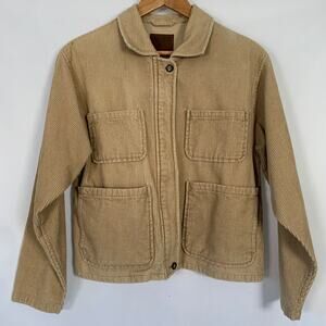 Vintage Telluride Company Corduroy Neutral Shacket Lightweight Jacket- Small